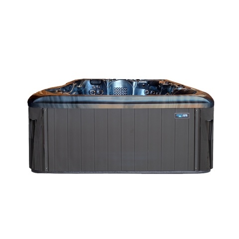 JACUZZI OGRODOWE WANNA SPA560 NIEBIESKA FALA OCEANU OBUDOWA ANTRACYT 220x220 CM JACUZZI OGRODOWE WANNA SPA560 NIEBIESKA FALA OCEANU OBUDOWA ANTRACYT 220x220 CM