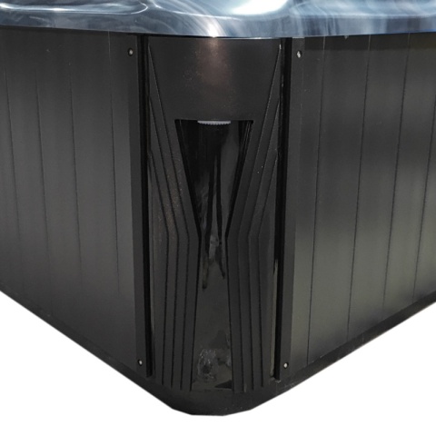 JACUZZI OGRODOWE WANNA SPA561 CZARNA FALA OCEANU OBUDOWA ANTRACYT 210x210 CM JACUZZI OGRODOWE WANNA SPA561 CZARNA FALA OCEANU OBUDOWA ANTRACYT 210x210 CM