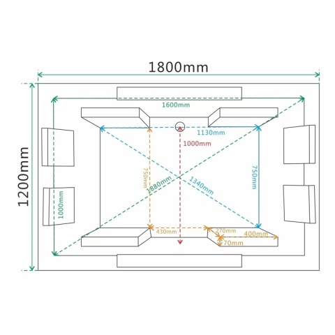 WANNA Z HYDROMASAŻEM KARI 942 BIAŁA 180x120 CM WANNA Z HYDROMASAŻEM KARI 942 BIAŁA 180x120 CM