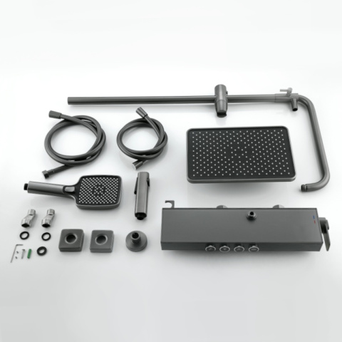 BATERIA PRYSZNICOWA NATYNKOWA F19-GR SZARA LCD BATERIA PRYSZNICOWA NATYNKOWA F19-GR SZARA LCD