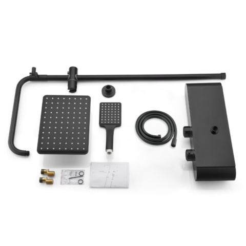 BATERIA PRYSZNICOWA NATYNKOWA T702-BL CZARNA LCD BATERIA PRYSZNICOWA NATYNKOWA T702-BL CZARNA LCD