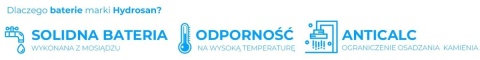 BATERIA ŁAZIENKOWA BEZDOTYKOWA F14-GR SZARA LCD