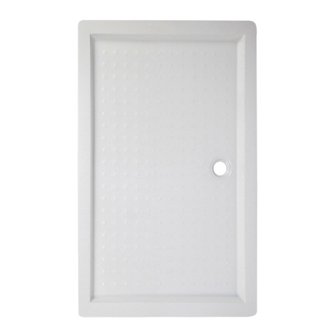 DRZWI PRYSZNICOWE Z BRODZIKIEM SH03B/SXL03C CZARNE/BIAŁY 95-100/100x80 CM 8 MM