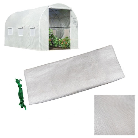 FOLIA ZAMIENNA NA TUNEL OGRODOWY FOLIOWY PTF03W-3X2-WHITE BIAŁA WYTRZYMAŁA