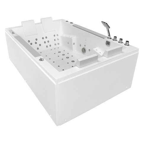 WANNA Z HYDROMASAŻEM KARI 942 BIAŁA 180x120 CM WANNA Z HYDROMASAŻEM KARI 942 BIAŁA 180x120 CM