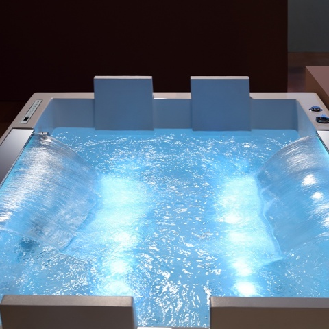 WANNA Z HYDROMASAŻEM KARI 942 BIAŁA 180x120 CM WANNA Z HYDROMASAŻEM KARI 942 BIAŁA 180x120 CM