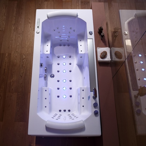 WANNA Z HYDROMASAŻEM MARBE 941 BIAŁA 180x90 CM WANNA Z HYDROMASAŻEM MARBE 941 BIAŁA 180x90 CM