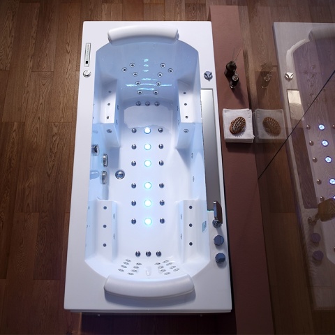 WANNA Z HYDROMASAŻEM MARBE 941 BIAŁA 180x90 CM WANNA Z HYDROMASAŻEM MARBE 941 BIAŁA 180x90 CM
