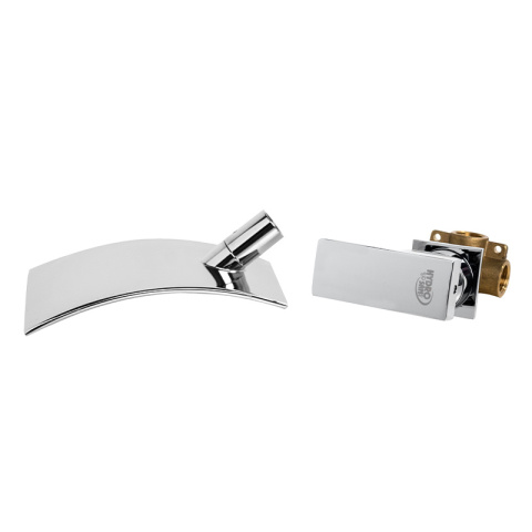 BATERIA UMYWALKOWA ŁAZIENKOWA PODTYNKOWA F01 CHROM BATERIA UMYWALKOWA ŁAZIENKOWA PODTYNKOWA F01 CHROM