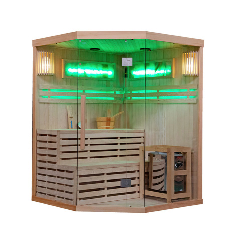 SAUNA FIŃSKA WYSOKOTEMPERATUROWA Z PIECEM KEMI7/HARVIA 8KW 5-6 OSOBOWA 180x180 CM SAUNA FIŃSKA WYSOKOTEMPERATUROWA Z PIECEM KEMI7/HARVIA 8KW 5-6 OSOBOWA 180x180 CM