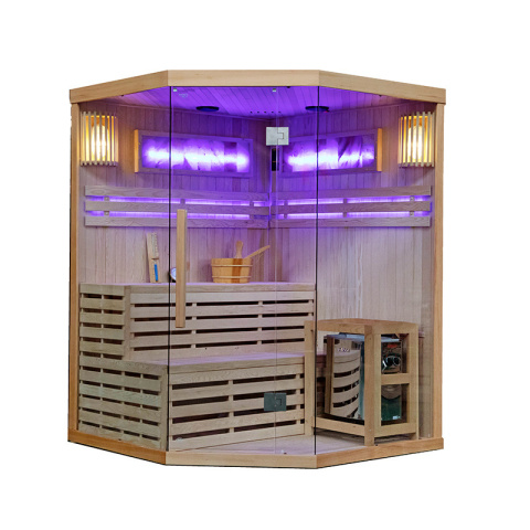 SAUNA FIŃSKA WYSOKOTEMPERATUROWA Z PIECEM KEMI7/HARVIA 8KW 5-6 OSOBOWA 180x180 CM SAUNA FIŃSKA WYSOKOTEMPERATUROWA Z PIECEM KEMI7/HARVIA 8KW 5-6 OSOBOWA 180x180 CM