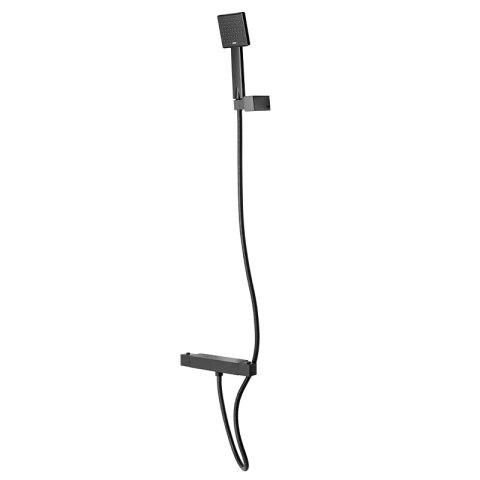 BATERIA PRYSZNICOWA Z TERMOSTATEM T202B CZARNA BATERIA PRYSZNICOWA Z TERMOSTATEM T202B CZARNA