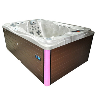 JACUZZI OGRODOWE WANNA SPA749 CAPPUCCINO OBUDOWA KAWA 200x135 CM 230V