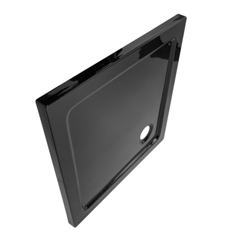 BRODZIK PRYSZNICOWY KWADRATOWY SLIM ST02A CZARNY 80x80x5 CM BRODZIK PRYSZNICOWY KWADRATOWY SLIM ST02A CZARNY 80x80x5 CM