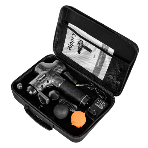 PISTOLET DO MASAŻU MOCNY MASAŻER DO PLECÓW CIAŁA MASSAGE GUN 100W + 8 KOŃCÓWEK RP08 PISTOLET DO MASAŻU MOCNY MASAŻER DO PLECÓW CIAŁA MASSAGE GUN 100W + 8 KOŃCÓWEK RP08