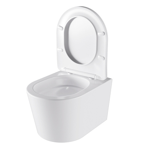 MISKA WC WISZĄCA TORNADO ELITE-WH-03 BIAŁA DESKA WOLNOOPADAJĄCA DUROPLAST MISKA WC WISZĄCA TORNADO ELITE-WH-03 BIAŁA DESKA WOLNOOPADAJĄCA DUROPLAST