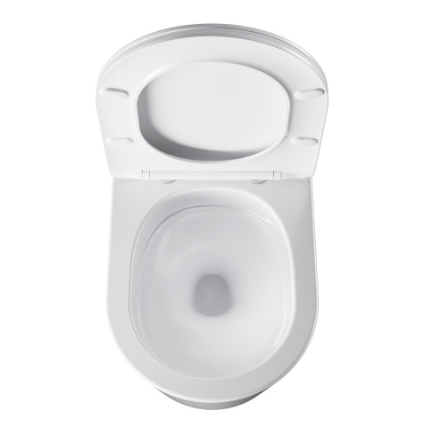 MISKA WC WISZĄCA TORNADO ELITE-WH-03 BIAŁA DESKA WOLNOOPADAJĄCA DUROPLAST MISKA WC WISZĄCA TORNADO ELITE-WH-03 BIAŁA DESKA WOLNOOPADAJĄCA DUROPLAST