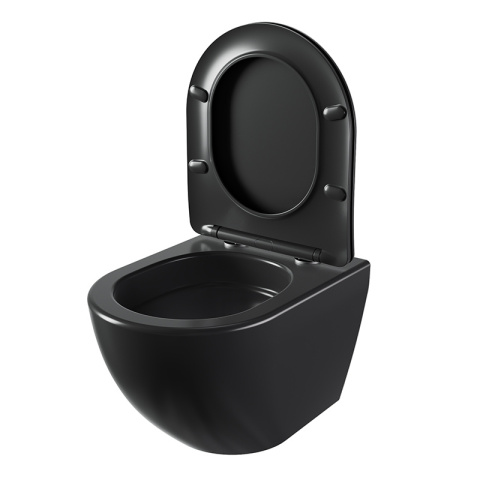 MISKA WC WISZĄCA TORNADO NERO-MTB-03 CZARNA DESKA WOLNOOPADAJĄCA DUROPLAST MISKA WC WISZĄCA TORNADO NERO-MTB-03 CZARNA DESKA WOLNOOPADAJĄCA DUROPLAST