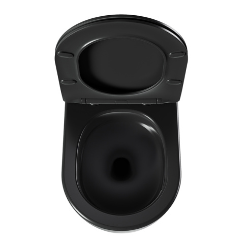 MISKA WC WISZĄCA TORNADO NERO-MTB-03 CZARNA DESKA WOLNOOPADAJĄCA DUROPLAST MISKA WC WISZĄCA TORNADO NERO-MTB-03 CZARNA DESKA WOLNOOPADAJĄCA DUROPLAST