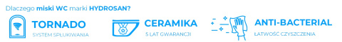 MISKA WC WISZĄCA TORNADO NERO-MTB-03 CZARNA DESKA WOLNOOPADAJĄCA DUROPLAST MISKA WC WISZĄCA TORNADO NERO-MTB-03 CZARNA DESKA WOLNOOPADAJĄCA DUROPLAST