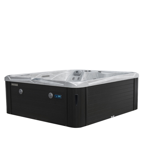 JACUZZI OGRODOWE WANNA SPA751 BIAŁY MARMUR OBUDOWA ANTRACYT 210x210 CM JACUZZI OGRODOWE WANNA SPA751 BIAŁY MARMUR OBUDOWA ANTRACYT 210x210 CM