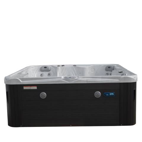 JACUZZI OGRODOWE WANNA SPA751 BIAŁY MARMUR OBUDOWA ANTRACYT 210x210 CM JACUZZI OGRODOWE WANNA SPA751 BIAŁY MARMUR OBUDOWA ANTRACYT 210x210 CM