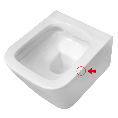 MISKA WC WISZĄCA RIMLESS AQUA-WH-03 BIAŁA DESKA WOLNOOPADAJĄCA DUROPLAST POWYSTAWOWA MISKA WC WISZĄCA RIMLESS AQUA-WH-03 BIAŁA DESKA WOLNOOPADAJĄCA DUROPLAST POWYSTAWOWA