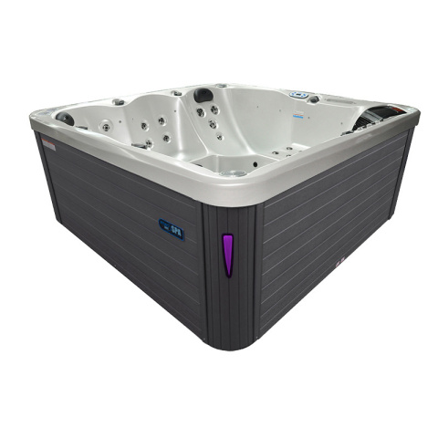 JACUZZI OGRODOWE WANNA SPA750 BIAŁA PERŁA OBUDOWA SZARA 200x200 CM JACUZZI OGRODOWE WANNA SPA750 BIAŁA PERŁA OBUDOWA SZARA 200x200 CM