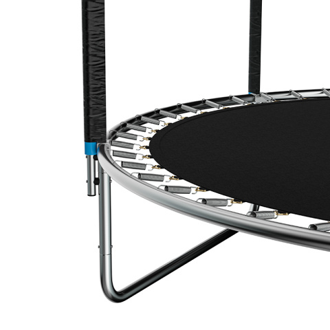 TRAMPOLINA OGRODOWA DLA DZIECI SKY 10FT CZARNO/NIEBIESKA 305 CM