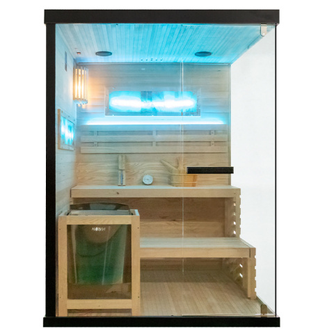 SAUNA FIŃSKA WYSOKOTEMPERATUROWA Z PIECEM LARK3/HARVIA 4,5KW 3-4 OSOBOWA 140x150 CM SAUNA FIŃSKA WYSOKOTEMPERATUROWA Z PIECEM LARK3/HARVIA 4,5KW 3-4 OSOBOWA 140x150 CM