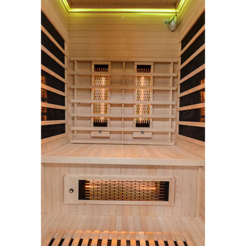 SAUNA SUCHA INFRARED NISKOTEMPERATUROWA ALTA2 2-3 OSOBOWA 120x105 CM