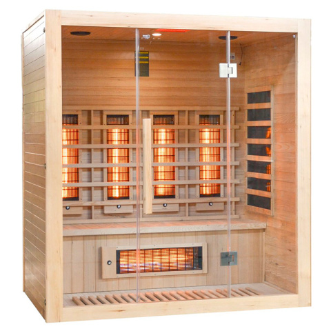 SAUNA SUCHA INFRARED NISKOTEMPERATUROWA ALTA5 3-4 OSOBOWA 175x120 CM SAUNA SUCHA INFRARED NISKOTEMPERATUROWA ALTA5 3-4 OSOBOWA 175x120 CM